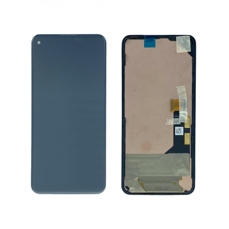 Ecrã e Digitalizador Google Pixel 5A 5G sem Moldura Preto Soft-OLED