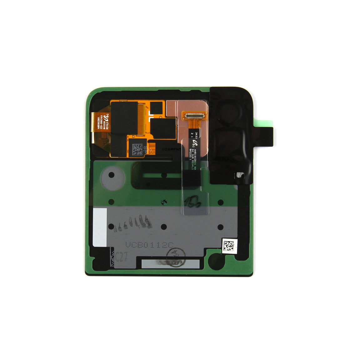 Samsung Galaxy Z Flip3 5G F711B Sub Display And Digitizer Phantom Black Service Pack
