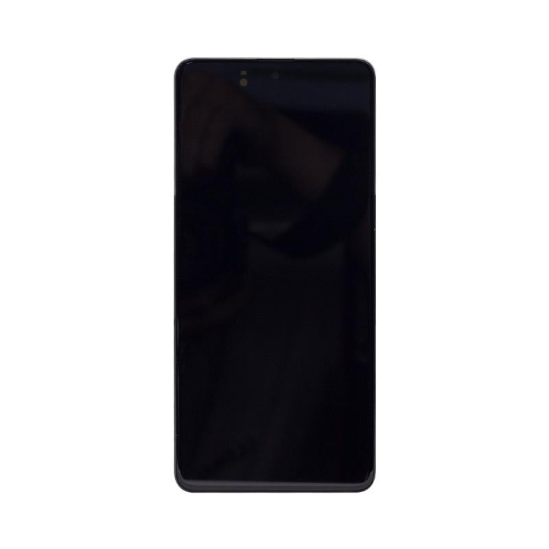 Ecrã e Digitalizador Samsung Galaxy M51 M515F com Armação Preto OEM
