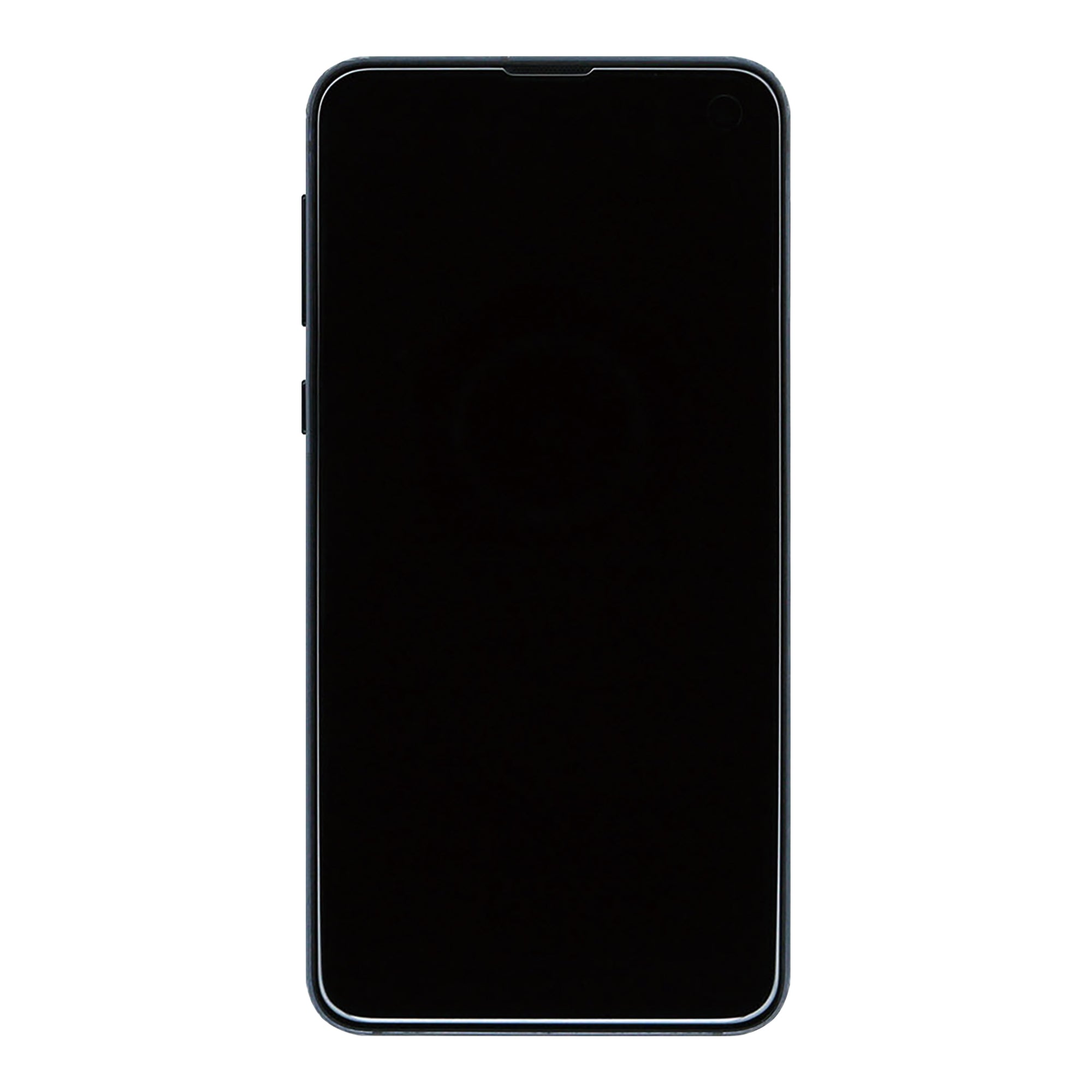 شاشة Samsung Galaxy S10e G970F ومحول رقمي (ديجيتizer) مع إطار بلون أسود من مجموعة الخدمة