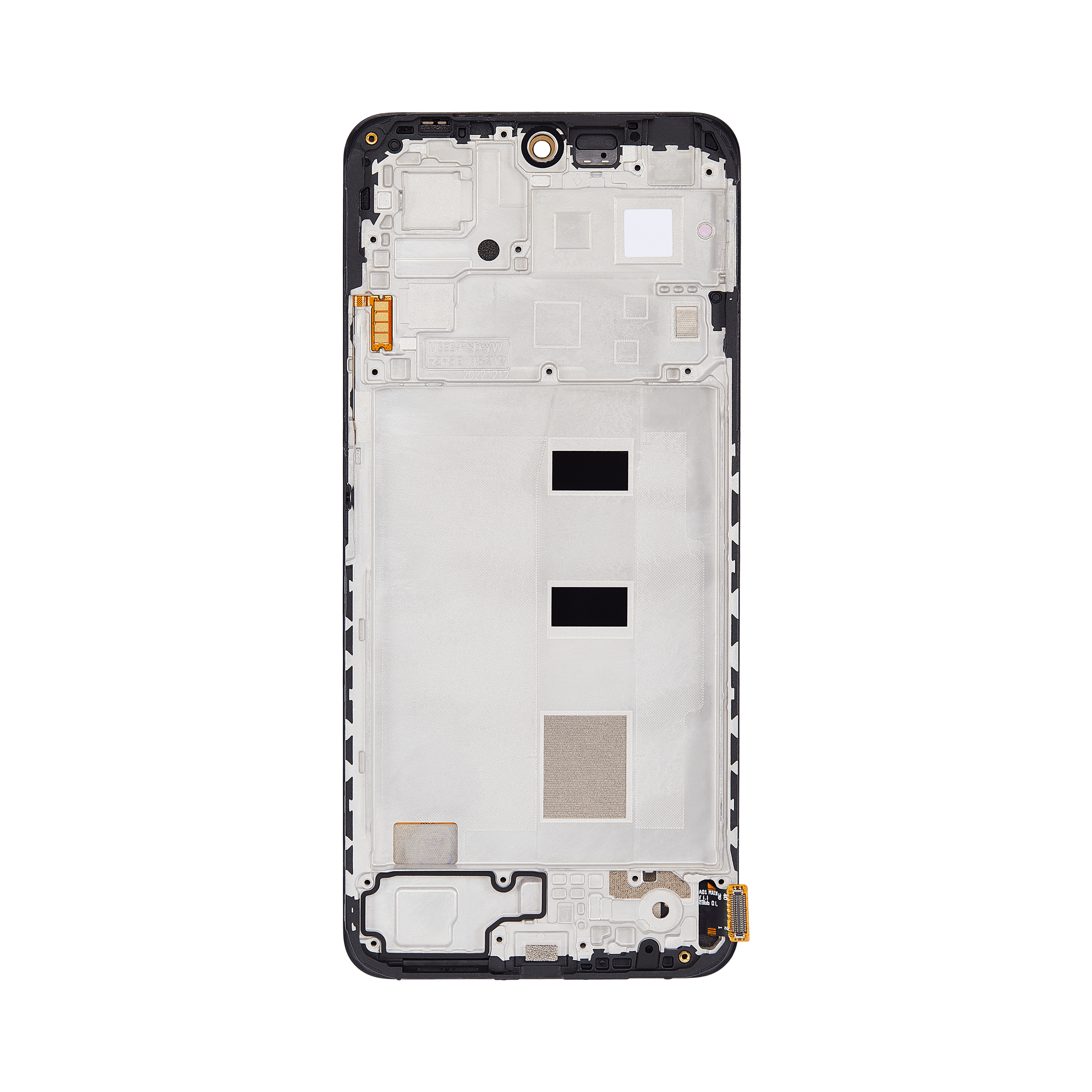 Xiaomi Redmi Note 12 4G Display And Digitizer With Frame Black OEM
