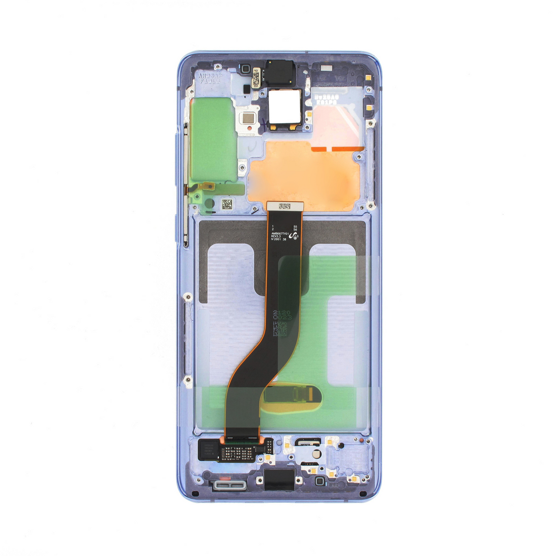 Samsung Galaxy S20 G980F. S20 5G G981F Display and Digitizer Complete Without Camera Cloud Blue