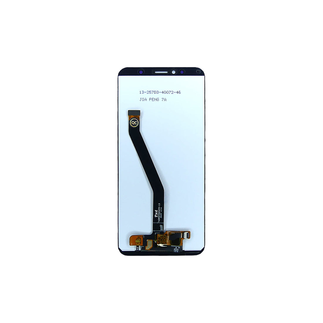 Huawei Honor 7A Display And Digitizer Without Frame Black OEM