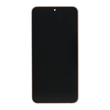Samsung Galaxy S22 S901B Display And Digitizer With Frame Pink Gold Service Pack