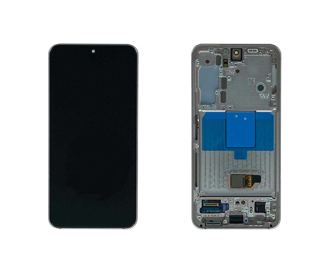 Samsung Galaxy S22 S901B Ecrã E Digitalizador Com Aro Dourado Rosado Service Pack