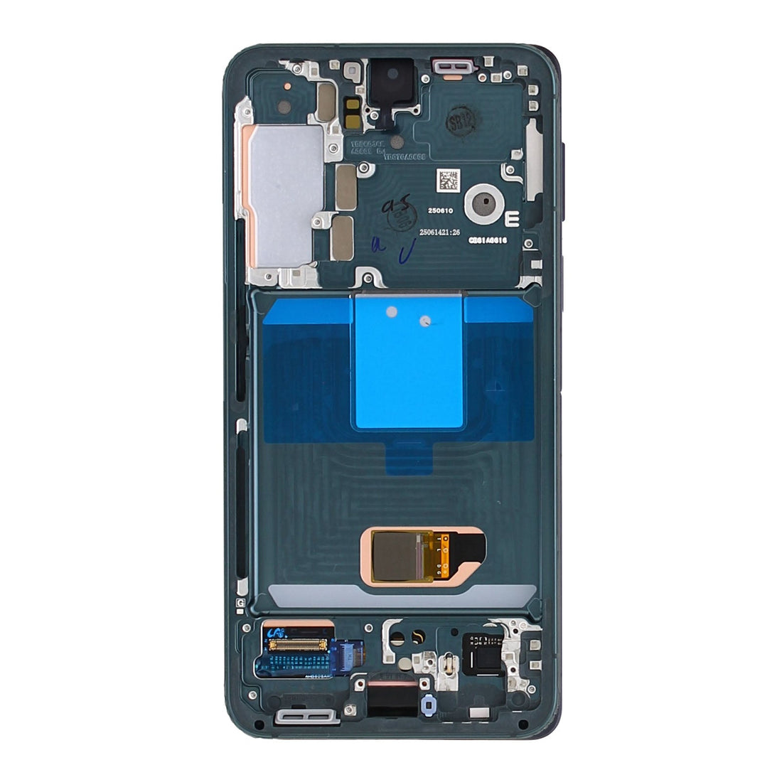 Samsung Galaxy S22 S901B Display And Digitizer With Frame Graphite Service Pack