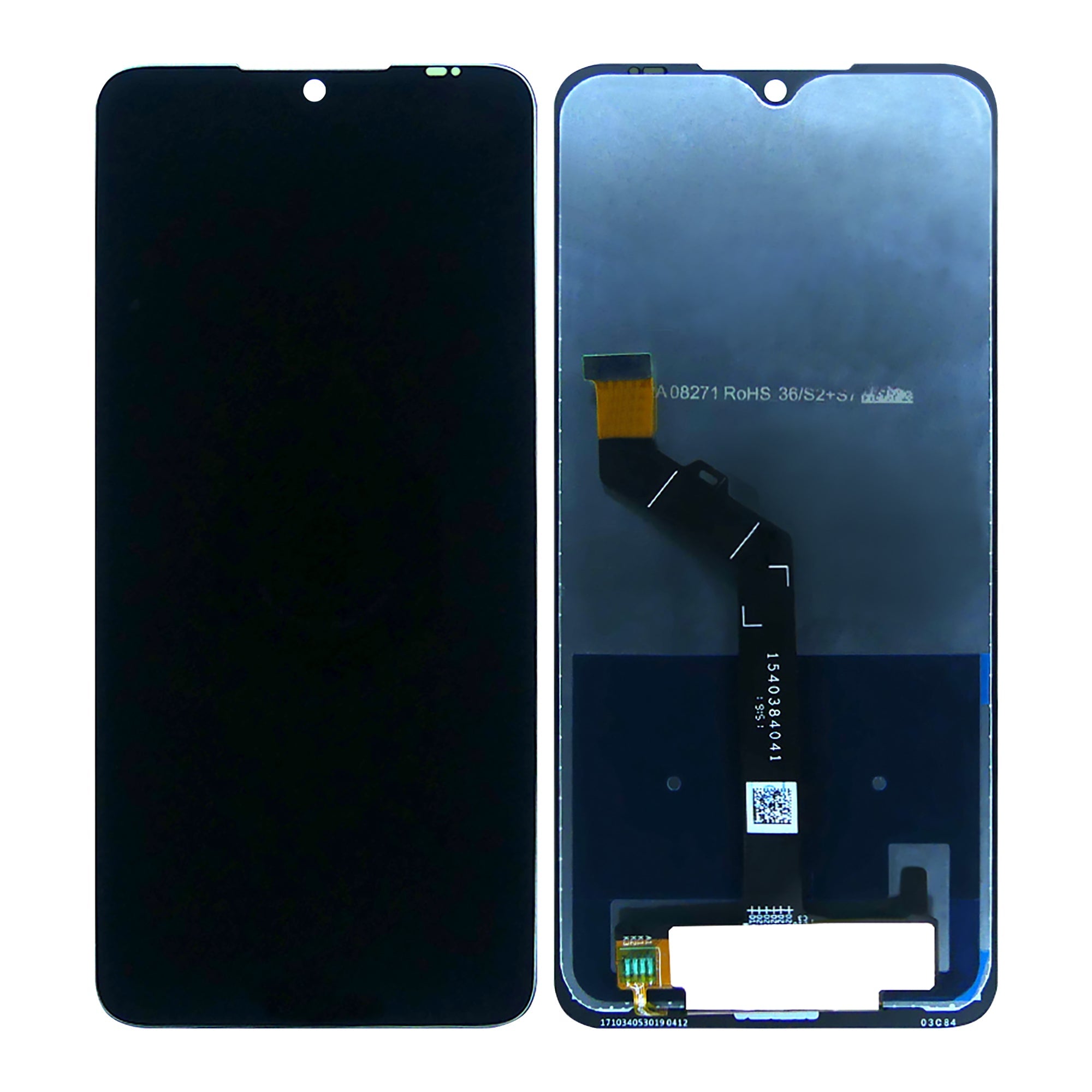 Nokia 6.2. 7.2 Display And Digitizer Without Frame Black OEM