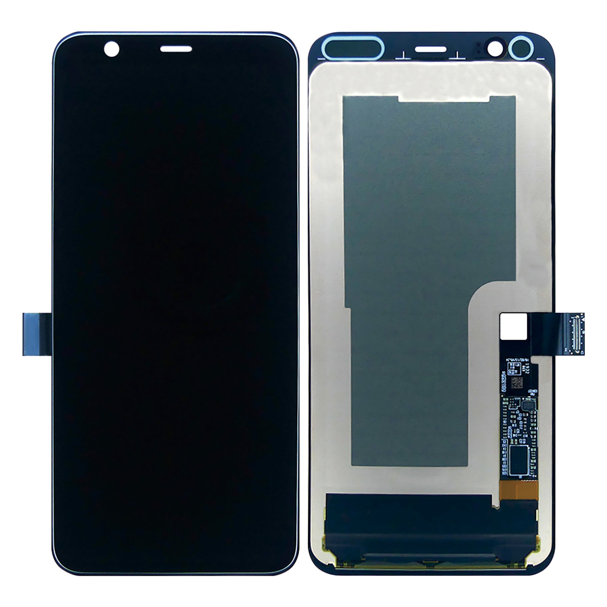 Ecrã e Digitalizador Google Pixel 4 sem Armação Preto Soft-OLED