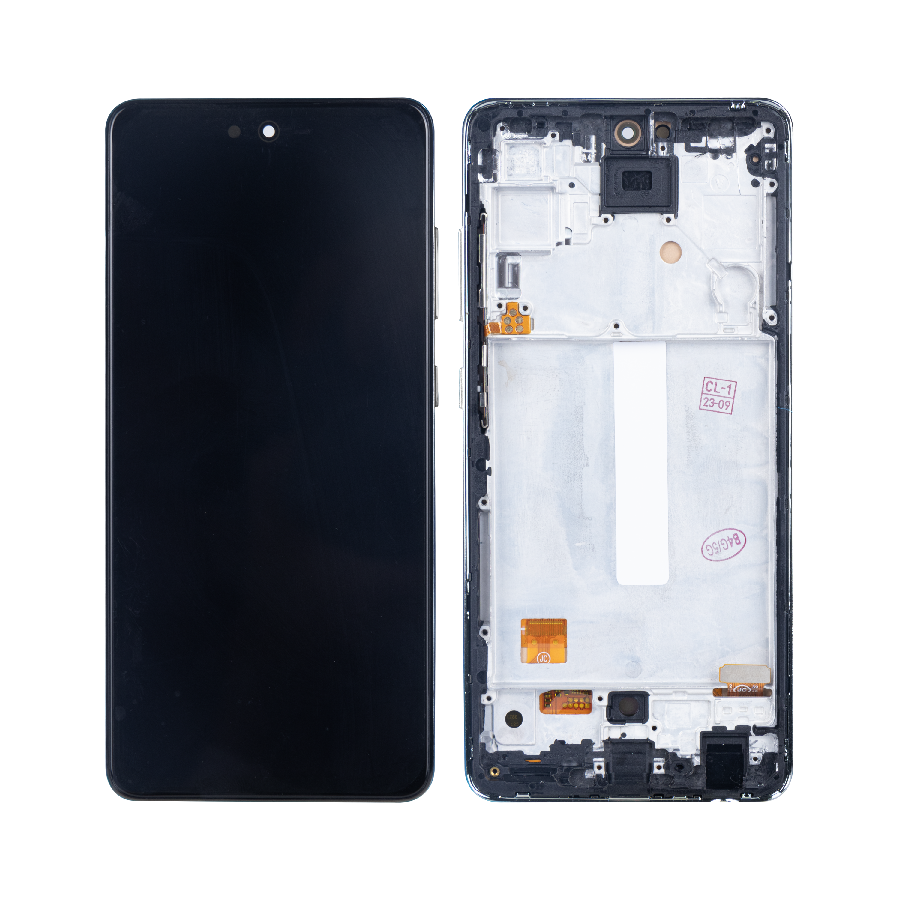Samsung Galaxy A52 5G A526B. A52s 5G A528B Display And Digitizer With Frame Awesome White Soft-OLED