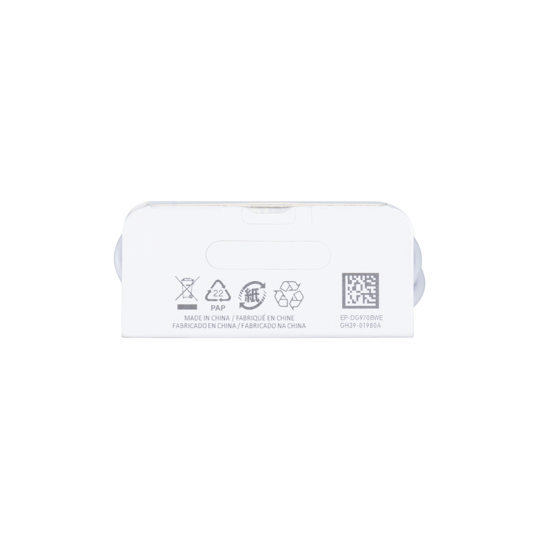 كابل بيانات USB-C أبيض بالجملة Samsung Galaxy S10 EP-DG970BWE