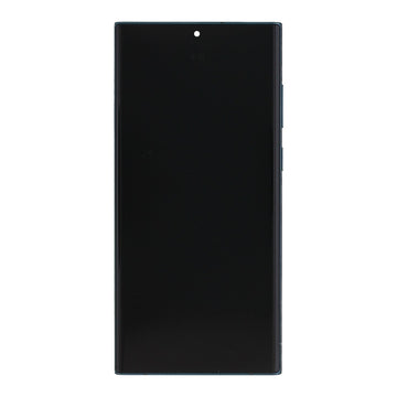 Samsung Galaxy S22 Ultra S908B Display And Digitizer With Frame Green Service Pack
