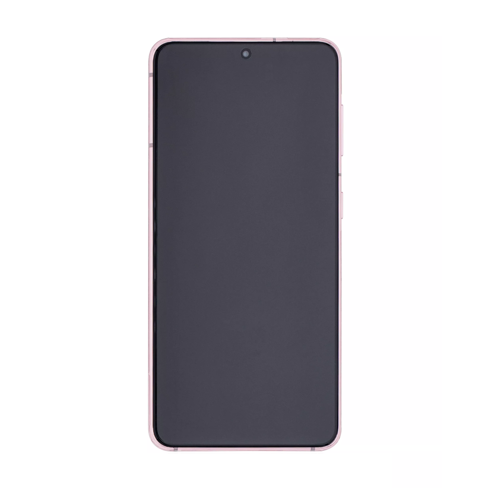 Samsung Galaxy S21 5G G991B Ecrã e Digitalizador com Armação Violeta Fantasma Service Pack