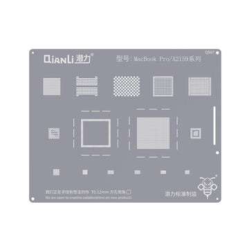 QIANLI Bumblebee Stencil QS97 For Apple MacBook Pro. A2159 Series