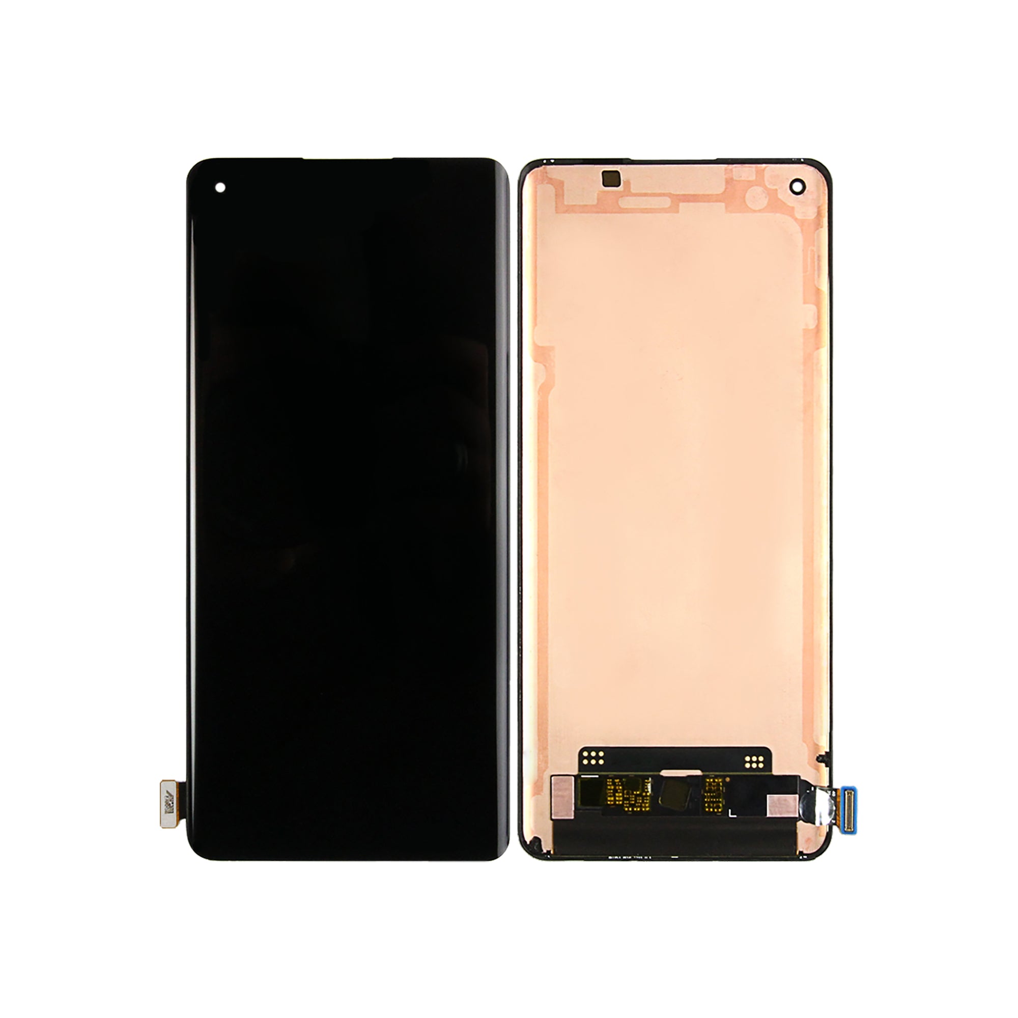 شاشة Oppo Reno 6 Pro 5G ولوحة رقمية بدون إطار أسود OEM