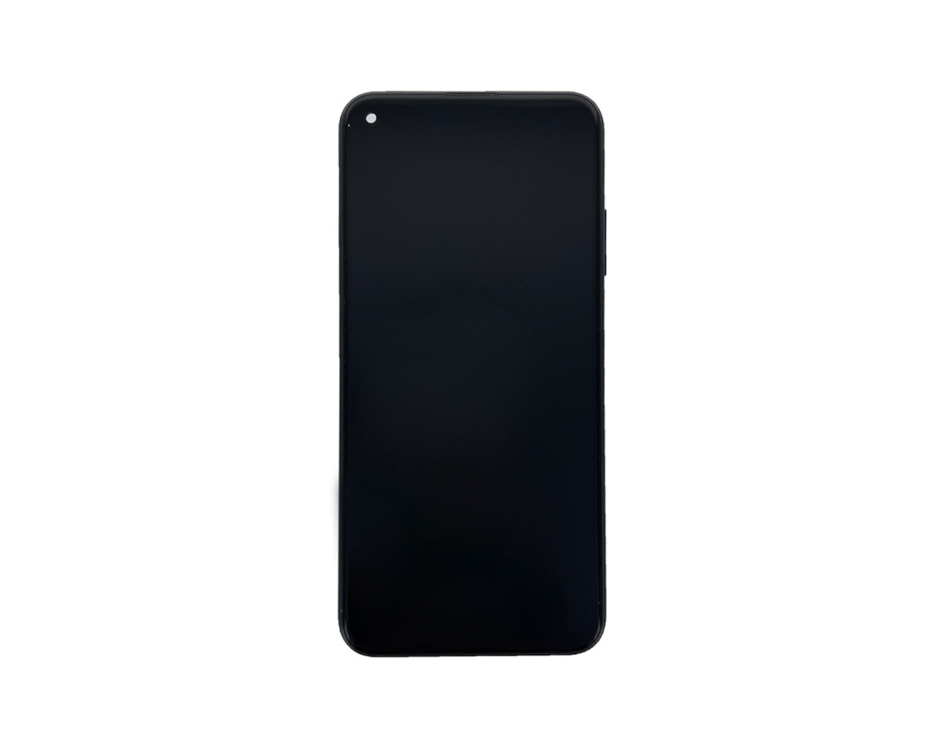 Ecrã e Digitalizador com Aro Huawei P40 Lite E Preto (Midnight Black) OEM