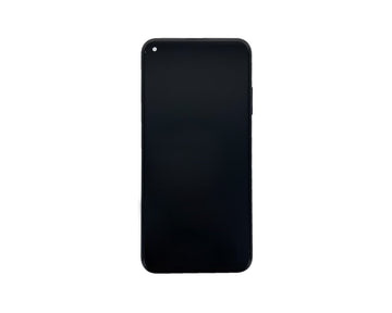 Ecrã e Digitalizador com Aro Huawei P40 Lite E Preto (Midnight Black) OEM