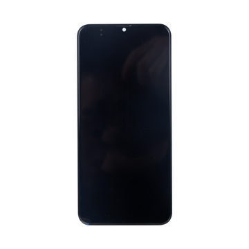 Samsung Galaxy A20 A205F Display And Digitizer With Frame Black Soft-OLED