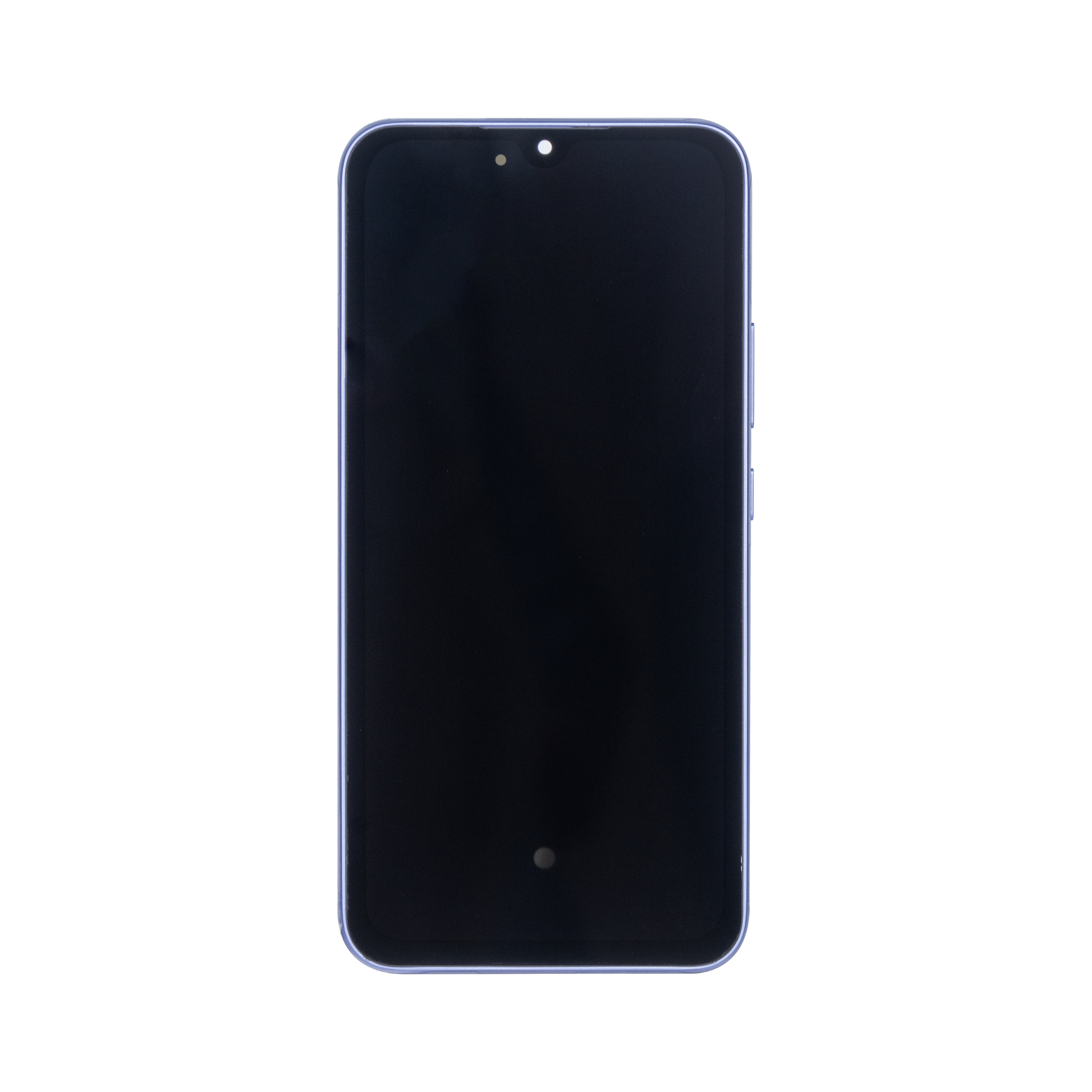 شاشة وديجيتال سامسونج جالاكسي A34 5G A346B مع إطار بنفسجي Soft-OLED