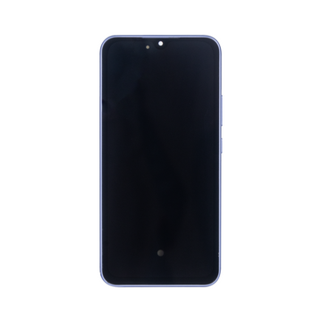 شاشة وديجيتال سامسونج جالاكسي A34 5G A346B مع إطار بنفسجي Soft-OLED