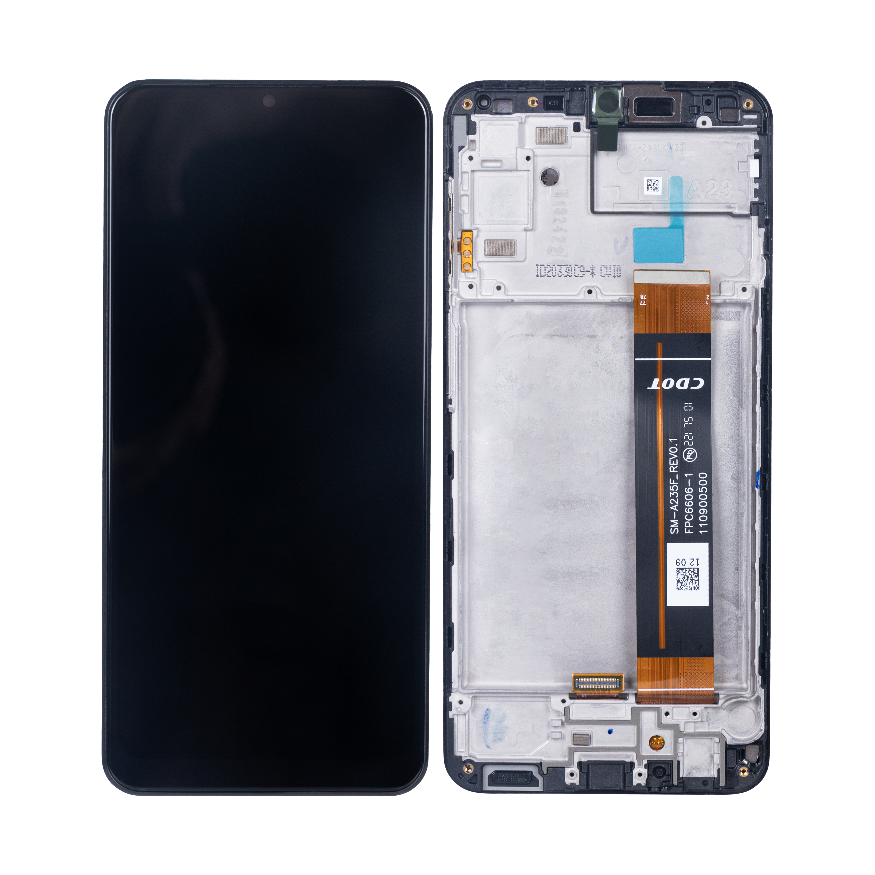 Samsung Galaxy A23 A235F Display And Digitizer With Frame Black OEM