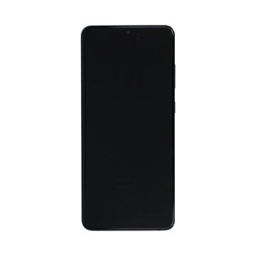 Samsung Galaxy S20 Ultra G988B Display And Digitizer With Frame Cosmic Grey Service Pack