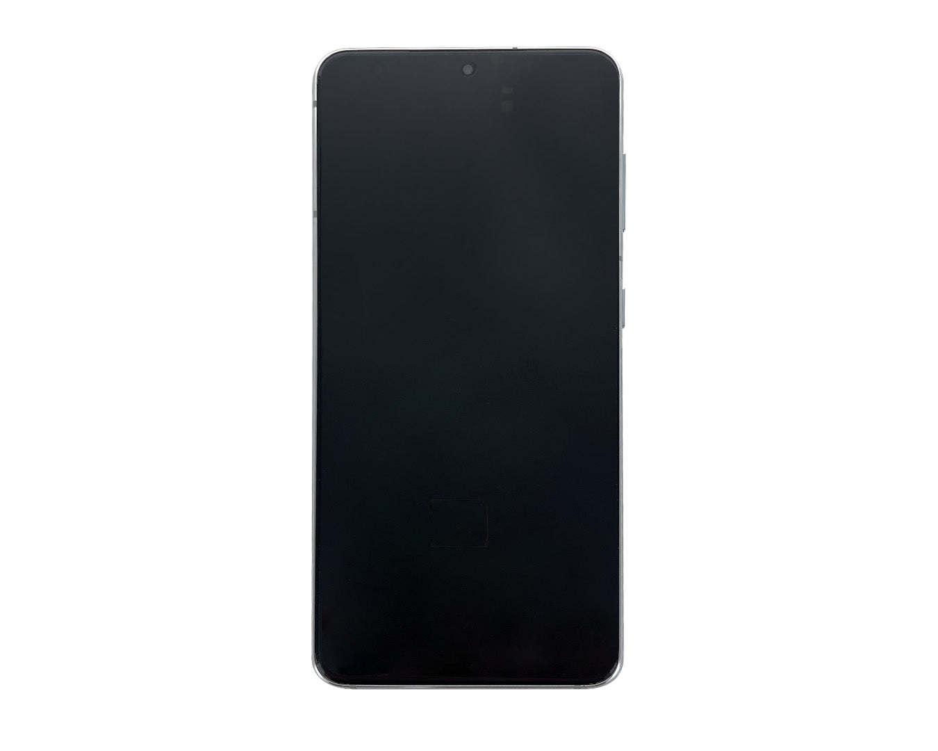 شاشة وهيكل محول رقمي (ديجتايزر) لهاتف Samsung Galaxy S21 5G G991B لون فانتوم أبيض - حزمة خدمة