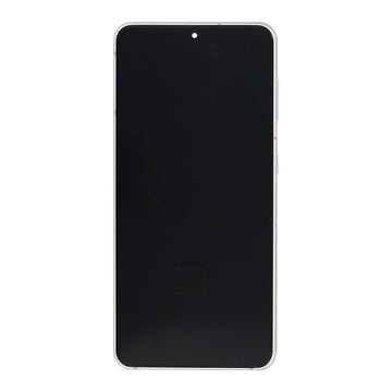 Samsung Galaxy S21 5G G991B Display And Digitizer With Frame Phantom White Service Pack