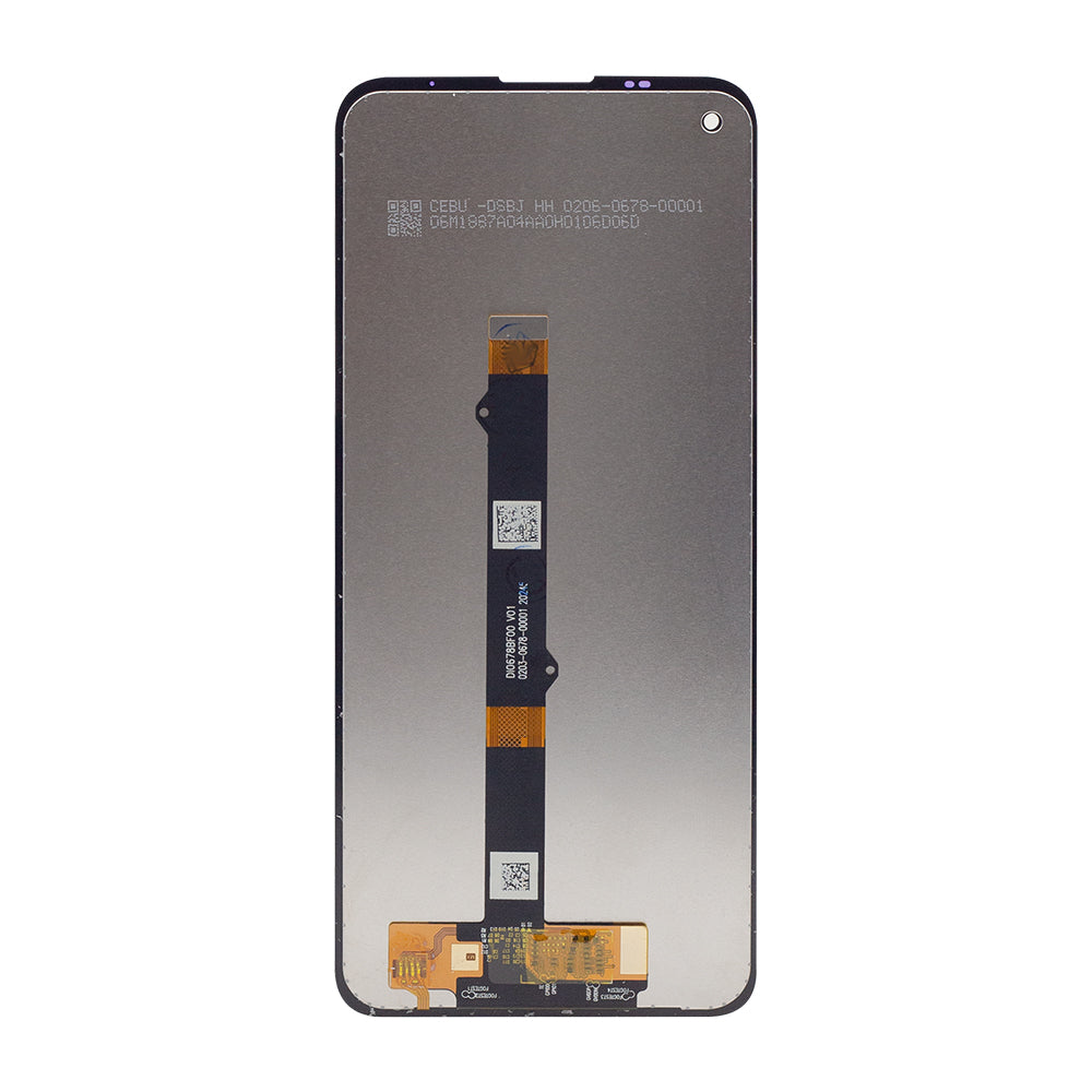 شاشة Moto G9 Power وديجتايزر بدون إطار باللون الأسود جودة OEM