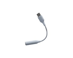 Adaptador Samsung USB-C para ficha de áudio de 3,5 mm branco a granel