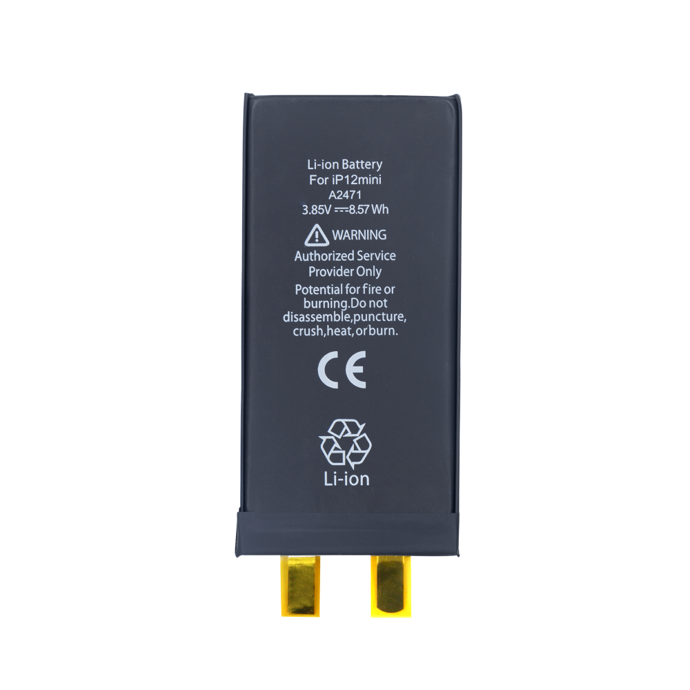 Para bateria Apple iPhone 12 Mini (requer soldadura por pontos) Sem BMS/IC OEM