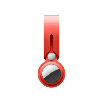 For Apple AirTag Loop باللون الأحمر متوافق