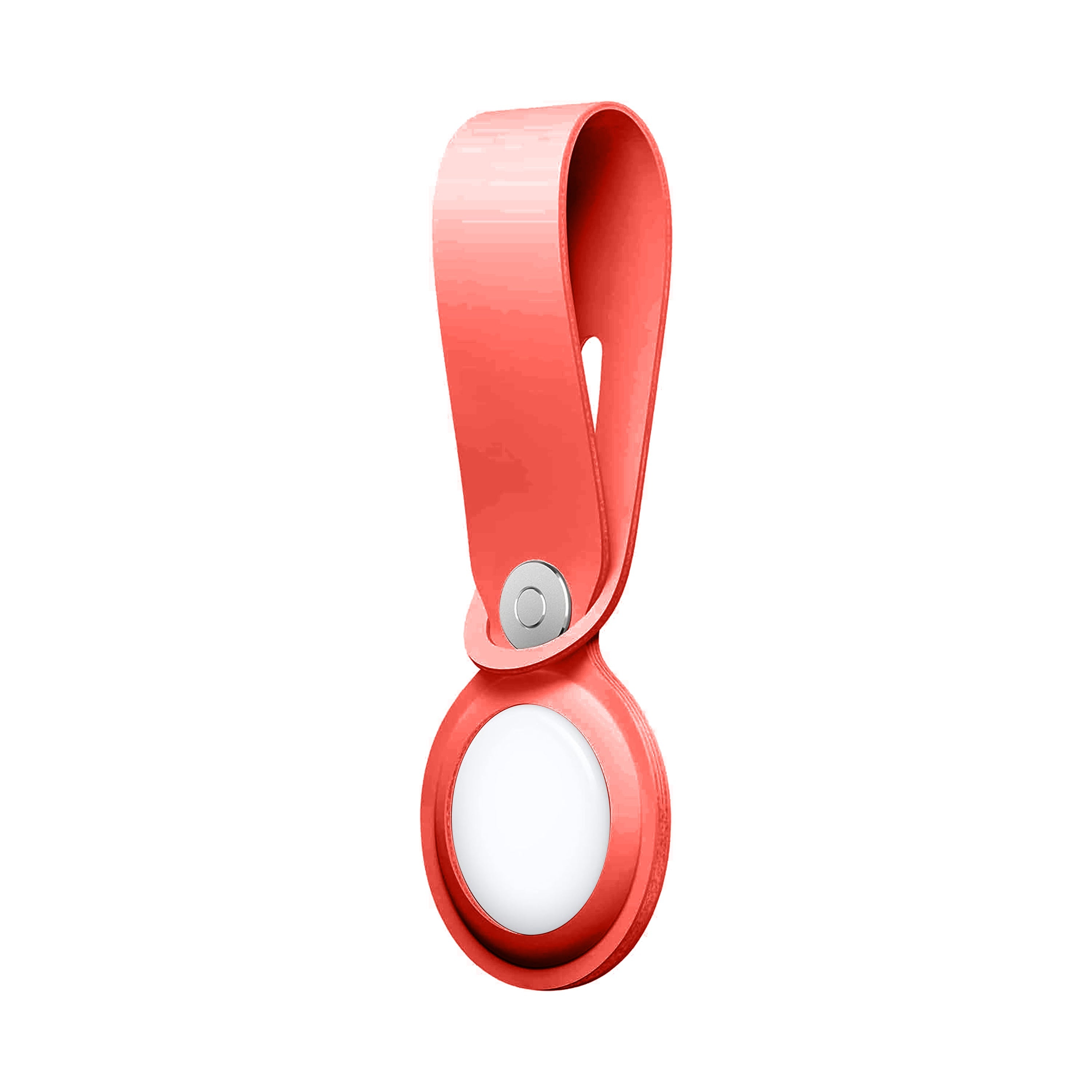For Apple AirTag Loop باللون الأحمر متوافق