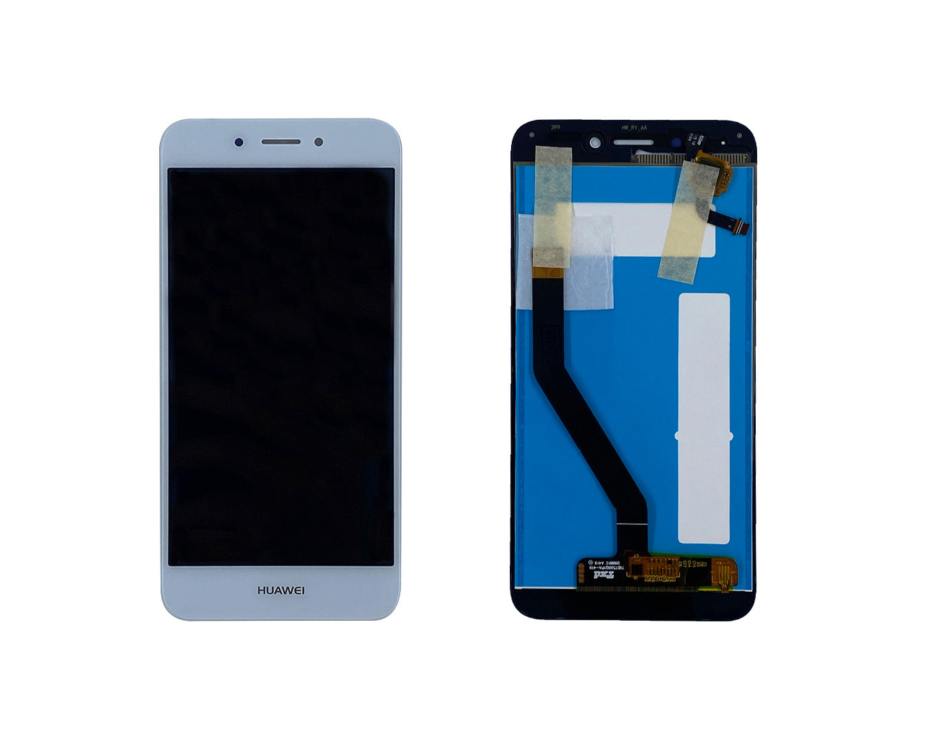 Ecrã e Digitalizador Huawei Honor 6A sem Aro Branco OEM