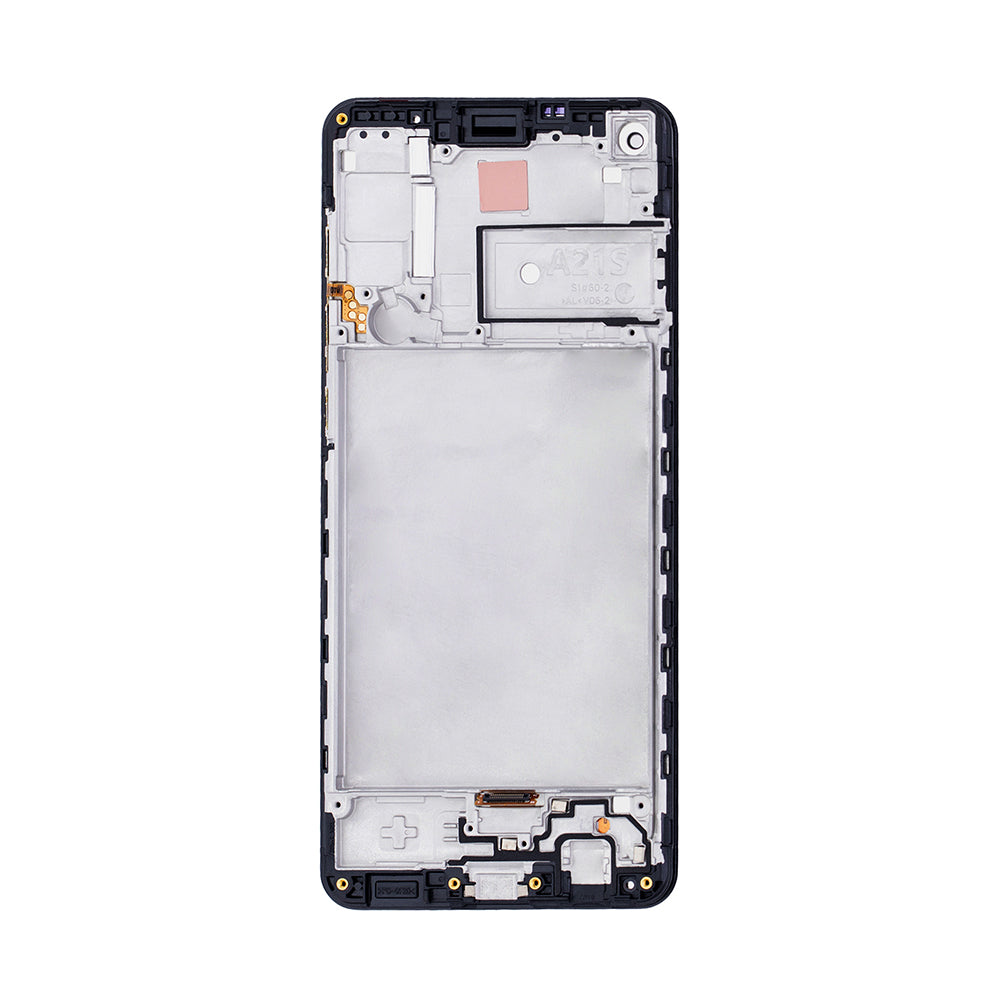 Samsung Galaxy A21s A217F Ecrã e Digitalizador Com Aro Preto Service Pack
