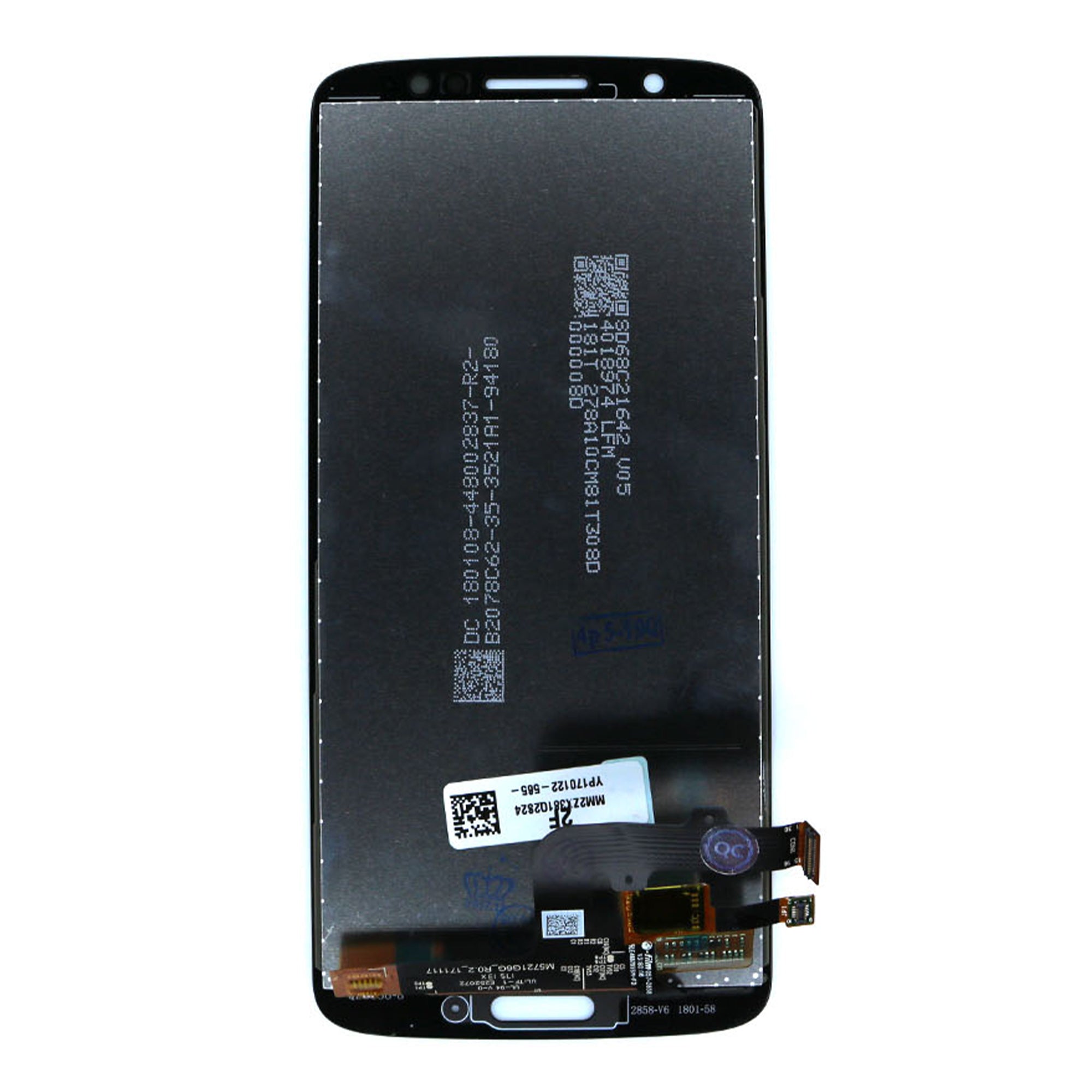 Ecrã e Digitalizador Motorola Moto G6 sem Moldura Preto OEM