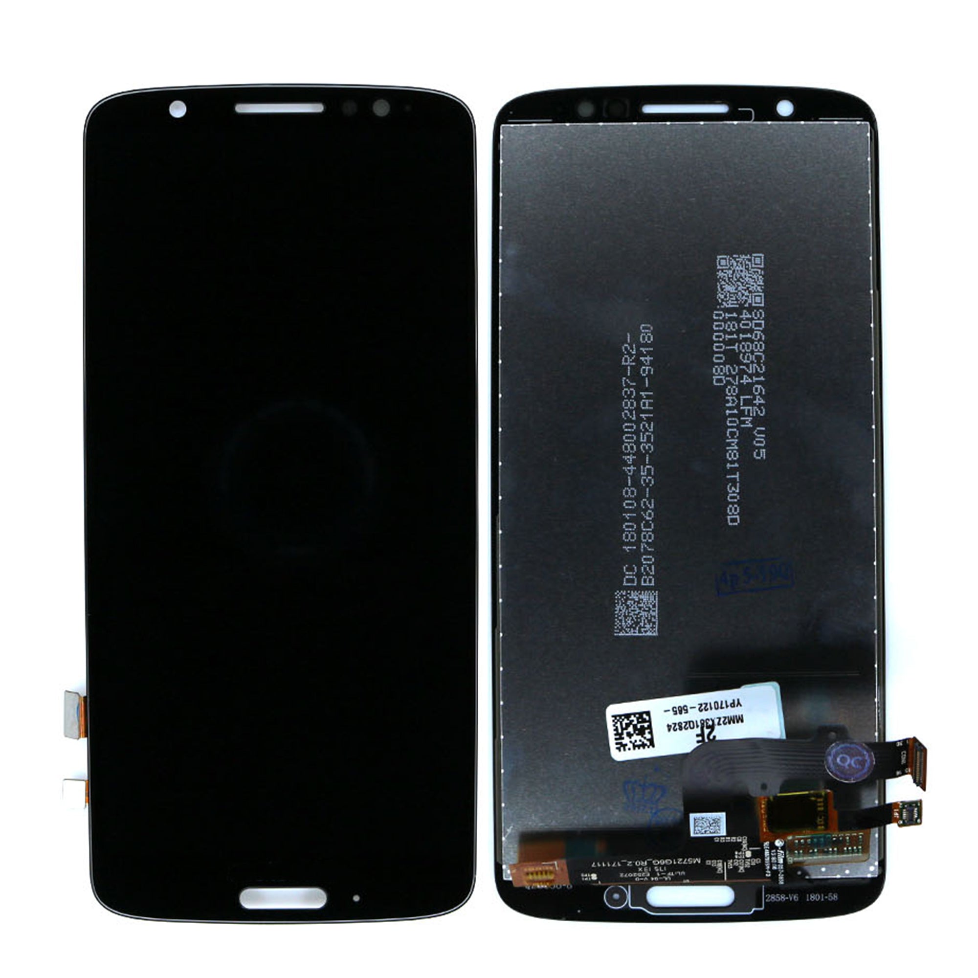 Ecrã e Digitalizador Motorola Moto G6 sem Moldura Preto OEM