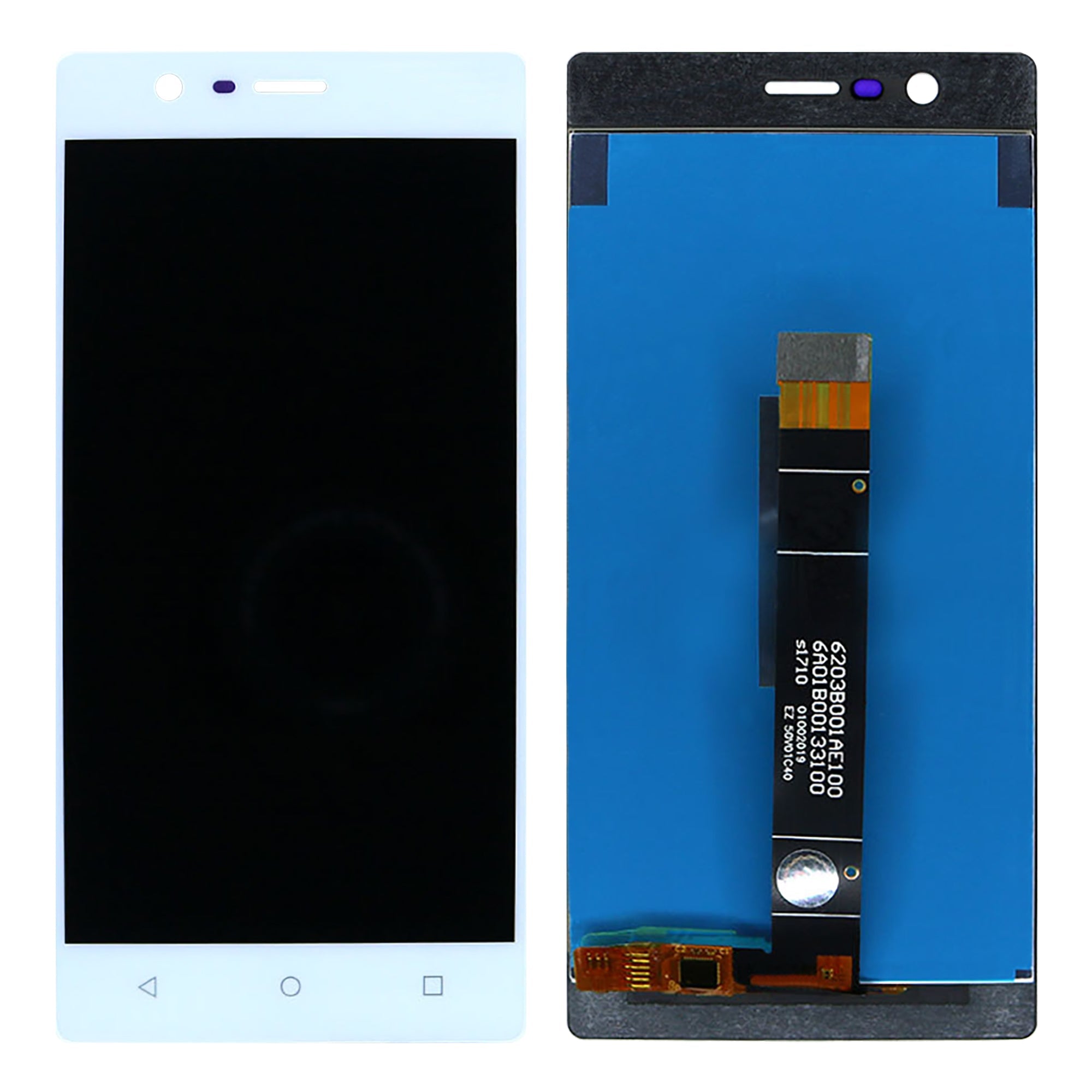 Nokia 3 Ecrã E Digitalizador Sem Moldura Branco OEM