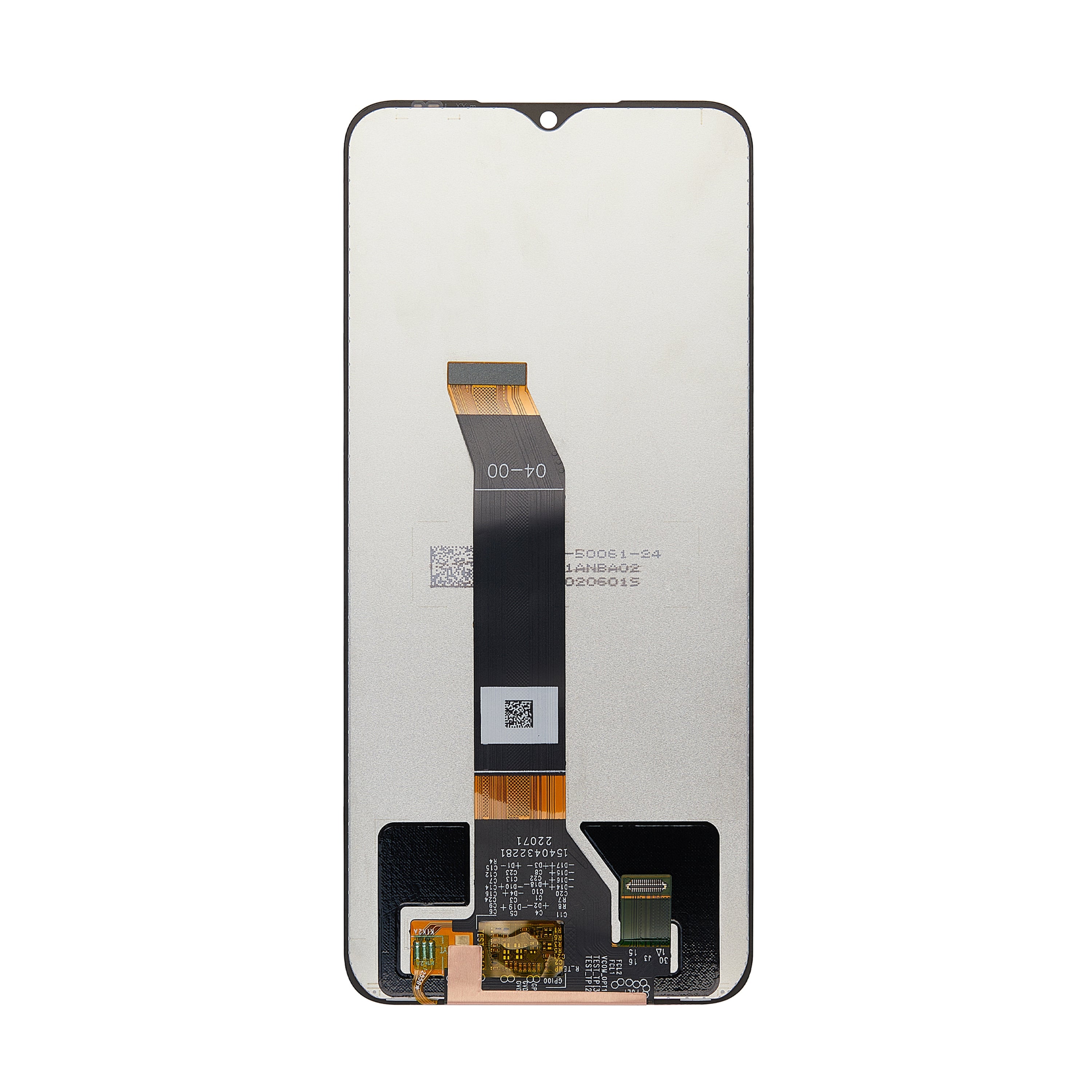 شاشة عرض ومحول رقمي بدون إطار لهاتف شاومي ريدمي 10 5G وريدمي نوت 11E وبوكو M4 5G وبوكو M5 باللون الأسود (OEM)