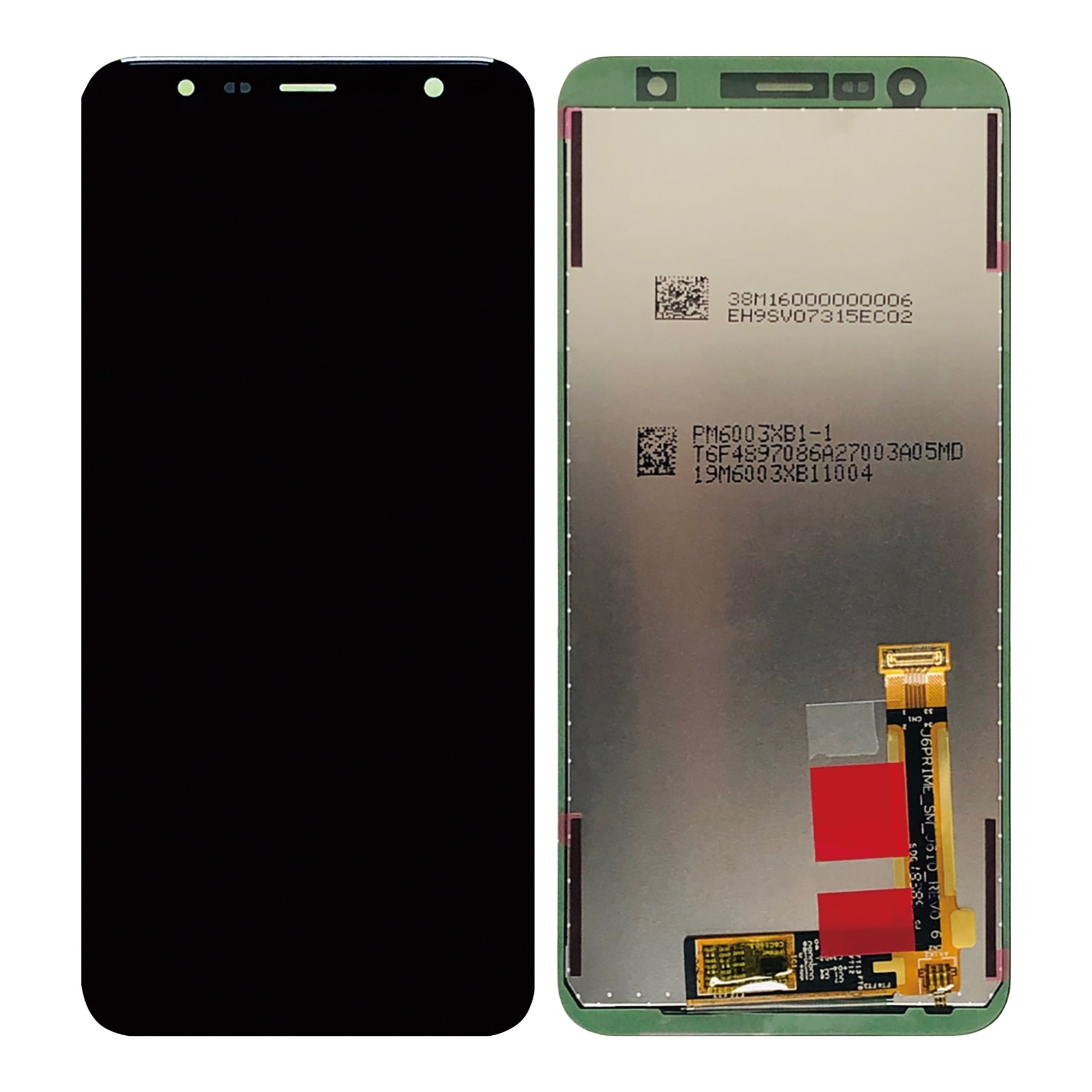 شاشة وديجيتال سامسونج جالاكسي J4 بلس J415F. جالاكسي J6 بلس J610F بدون إطار أسود (حزمة خدمة)