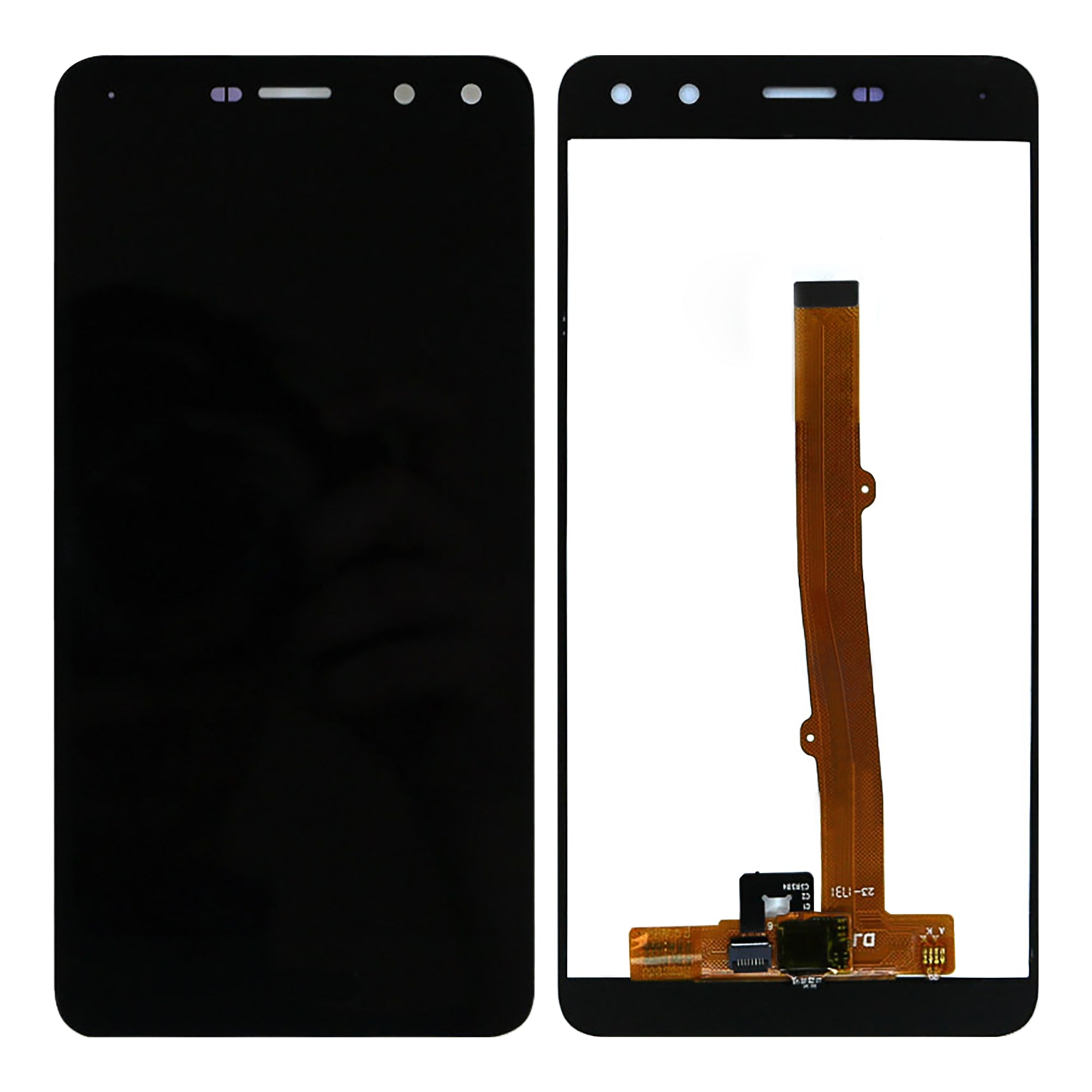 Ecrã e Digitalizador Huawei Y6 (2017) Sem Aro Preto OEM