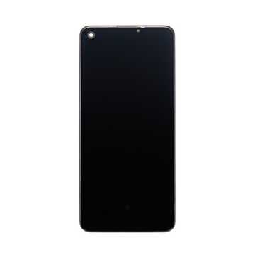 شاشة Oppo A74 4G وديجتايزر مع إطار أسود موشوري (جودة أصلية)