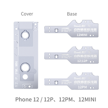 Calibrador de Precisão Qianli Dot Projector para iPhone 12 Prateado