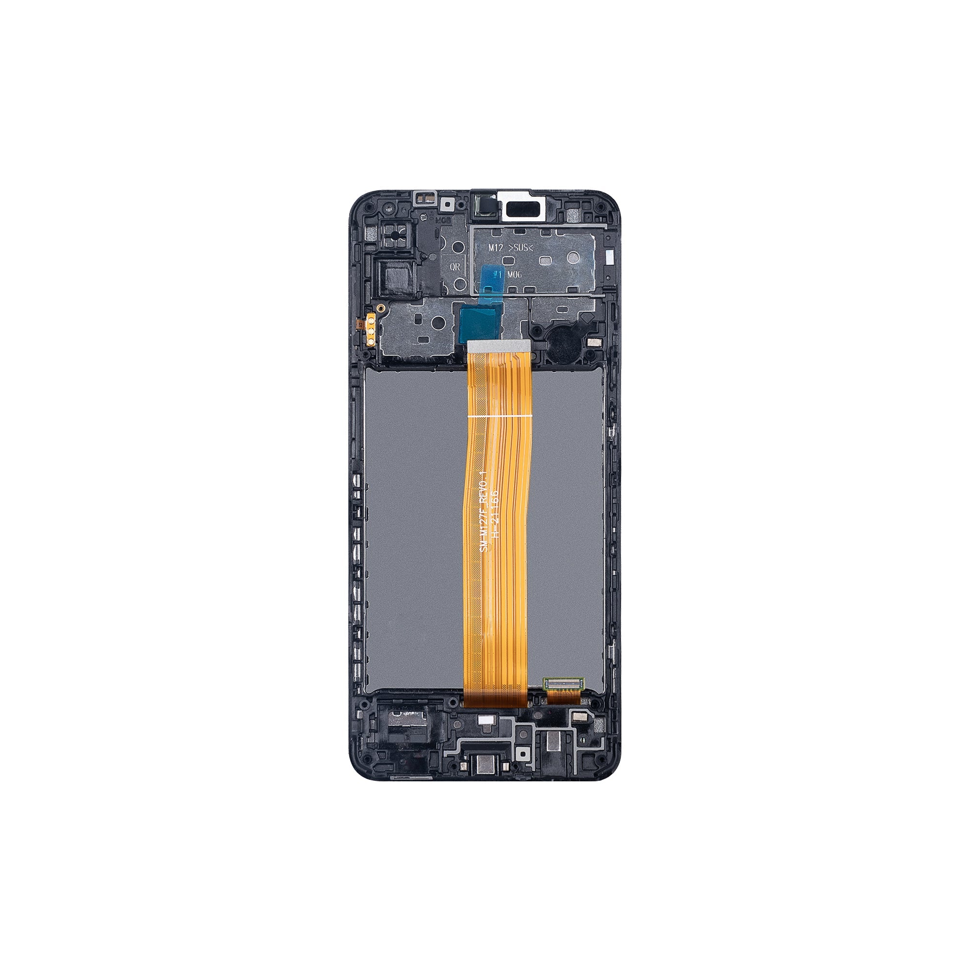 Samsung Galaxy M12 M127F Ecrã E Digitalizador Com Aro Preto Soft-OLED