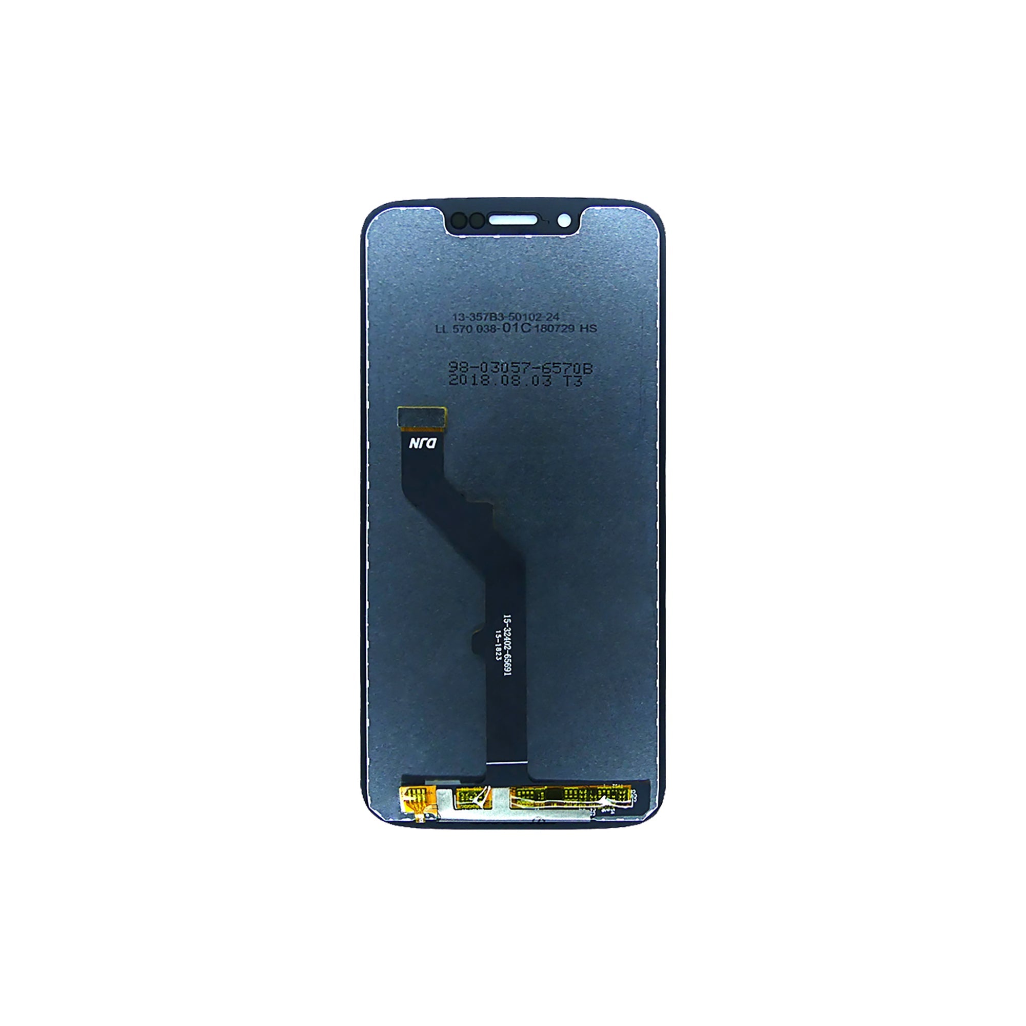 Motorola Moto G7 Play شاشة وديجتايزر بدون إطار أسود أصلي