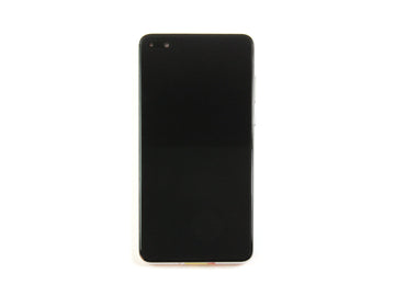 Huawei P40 Display And Digitizer With Frame Ice White Service Pack