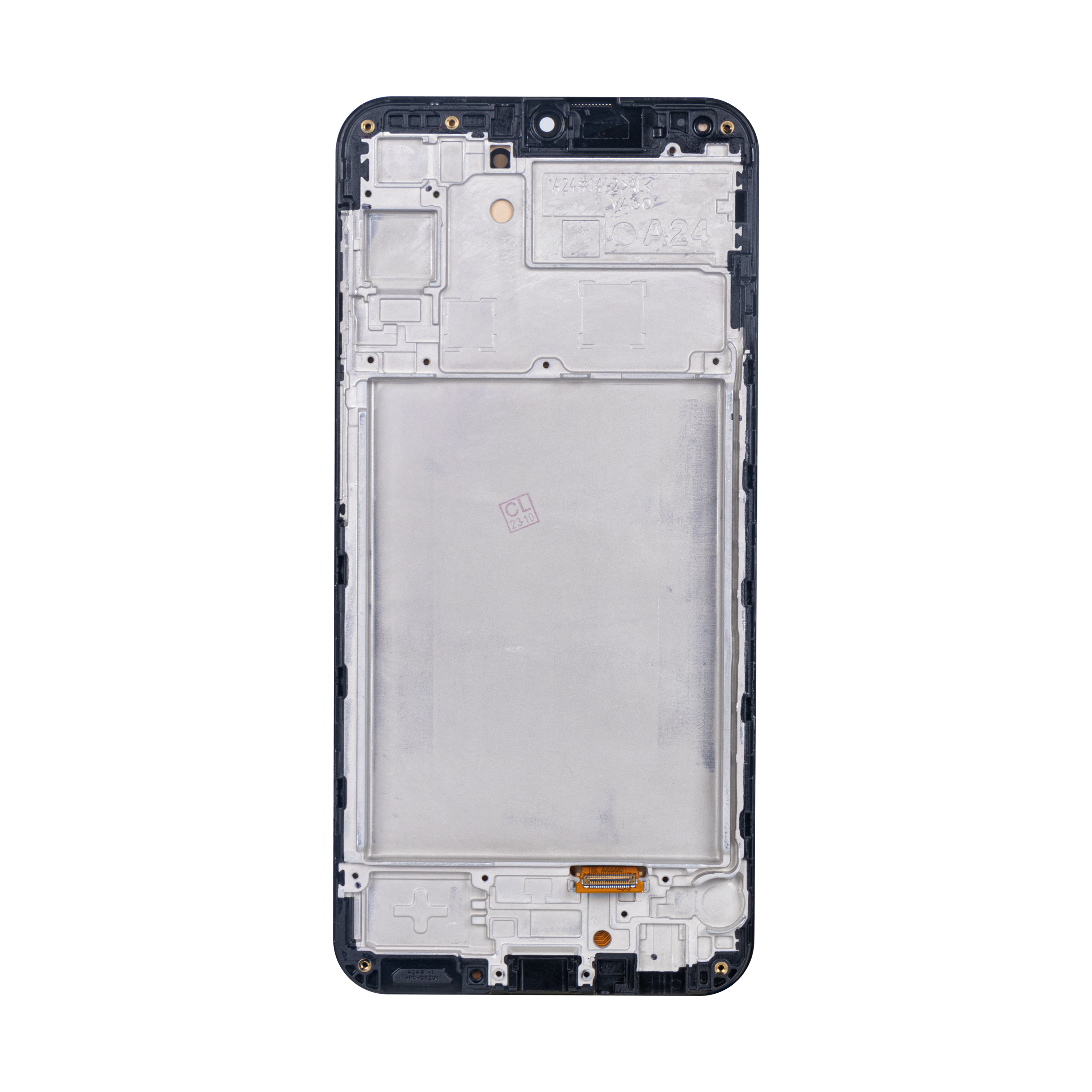 شاشة وديجيتال سامسونج جالاكسي A24 4G A245F مع إطار أسود Soft-OLED