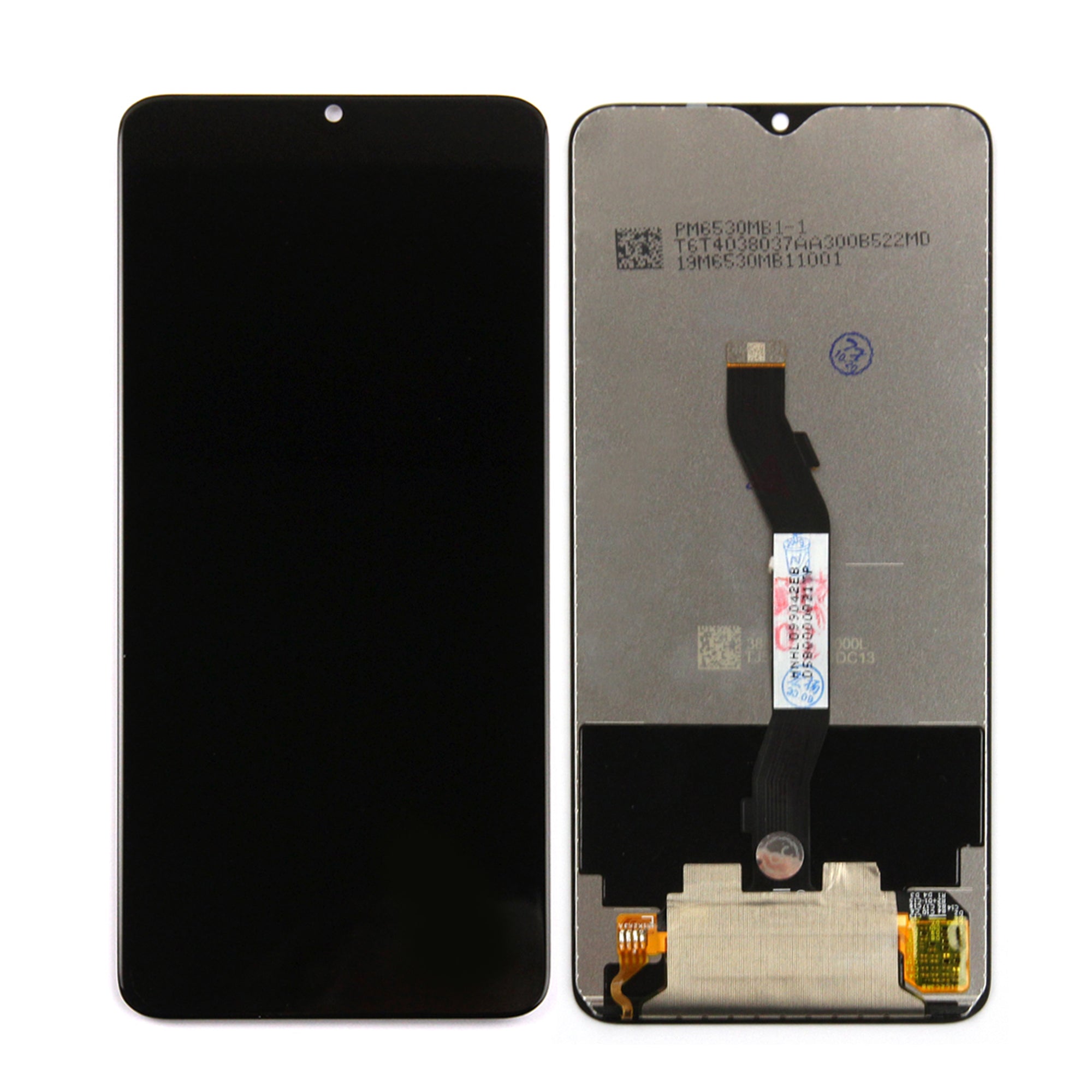 Xiaomi Redmi Note 8 Pro Ecrã e Digitalizador Sem Aro Preto OEM
