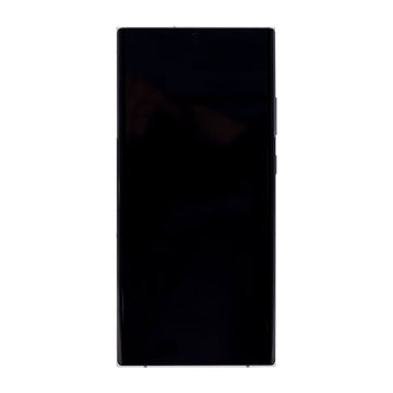 شاشة وهيكل (فريم) لهاتف Samsung Galaxy Note 20 Ultra N985F و Ultra 5G N986B باللون الأبيض الغامض (ميستيك وايت) – حزمة خدمة