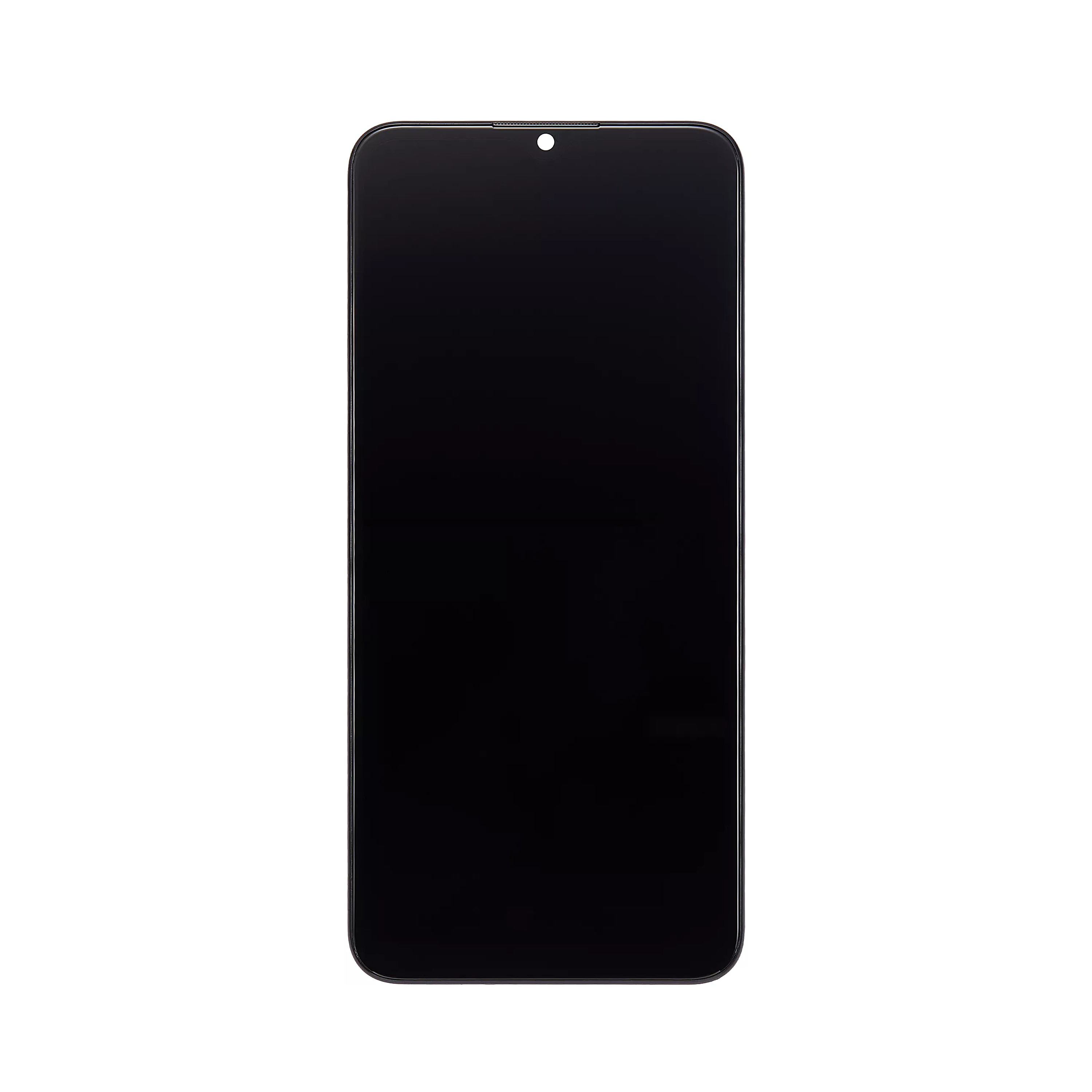 شاشة عرض وديجيتايزر مع إطار أسود لهاتف Samsung Galaxy A03 A035F (غير أوروبي) حزمة خدمة