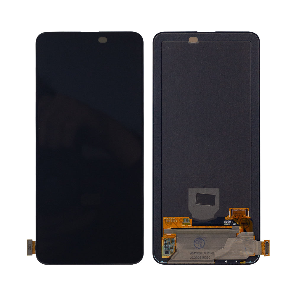 Ecrã e Digitalizador Xiaomi Poco F2 Pro Sem Aro Preto Service Pack